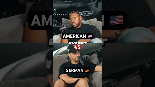 American Cars Vs German Cars 😳 #shorts