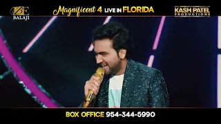 Kash Patel Productions - Indian Idol's Magnificent 4 Live - Coral Springs, FL - November 18th, 2022