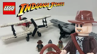LEGO Indiana Jones Fighter Plane Attack STOP-MOTION (7198) 2009