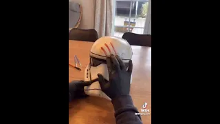 Repaint Finn‘s Helmet the force awakens First Order Stormtrooper by Legacy Arts Star Wars Fan Art