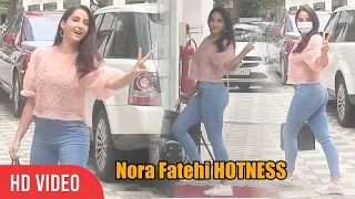 Nora Fatehi Arrives In Style With Guru Randhawa Celebrating Success of Nach Meri Rani Song| Tseries