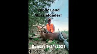 Kansas Public Land Muzzleloader Buck | 9/21/2021