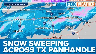 Powerful Winter Storm Will Bring Snow As Far South As Texas Panhandle, Oklahoma