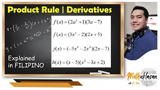 Product Rule | Derivatives || Differential Calculus in Filipino