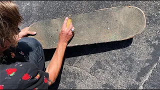 How To Erase Dirty Skateboard Grip