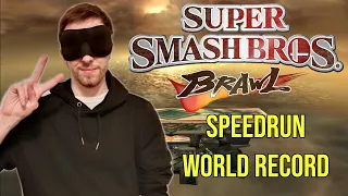 [WR] Blindfolded Smash Brawl Speedrun - Classic Mode in under 8 minutes!