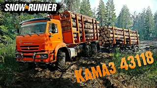 Камаз 43118 Обзор Мода SnowRunner