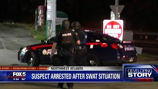 Suspect arrested after SWAT standoff