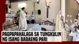 Rev. Gina Perez, ibinahagi ang kanyang karanasan bilang isang babaeng pari