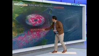 24 Oras: Hanging Habagat na pinalalakas ng bagyo sa labas ng PAR, patuloy na magpapa-ulan bukas