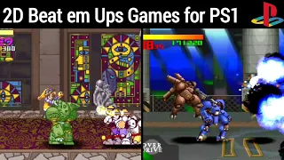 Top 10 Best 2D Beat em Ups Games for PS1