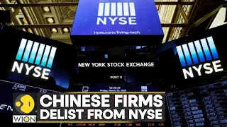 WION Dispatch: 5 Chinese firms to delist from NYSE before August 31 | Latest English News | WION