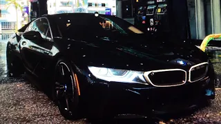 DRIVING XXXTENTACION BMW i8 IN NFS HEAT (FOR X)