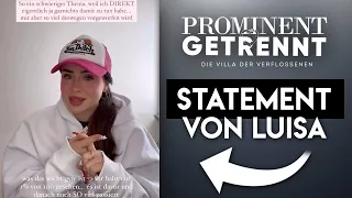 Prominent getrennt 2024 Eskalation mit Kim Virginia: Luisa packt aus - Statement bei Instagram