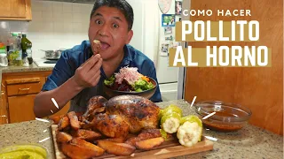 POLLITO AL HORNO DE LA COCINA DE VICTORIANO