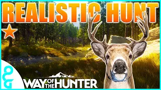 REALISTIC Whitetail Crossbow Hunt! | WAY OF THE HUNTER