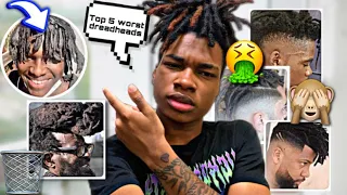 5 WORST TYPE OF DREADHEADS *FUNNY ASL 😂🤦🏾‍♂️* @Intbuckz