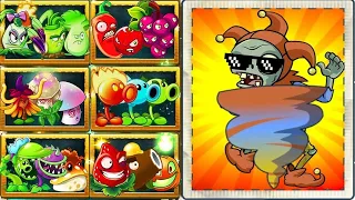 All Plants Power-UP vs Jester Zombie - Who Will WIn? - PvZ 2 Challenge