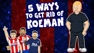 👋5 Ways To Sack Koeman👋 (For Free) Feat Suarez Messi Griezmann at Barcelona after Benfica 3-0