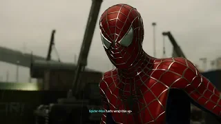 Spider-Man vs Rhino and Scorpion (Raimi Suit Walkthrough) - Marvel's Spider-Man