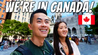 WE ARE SURPRISED How Much Canada Has Changed! 🇨🇦 First Day In Montreal