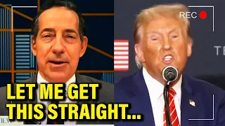 FED UP Jamie Raskin delivers DEVASTATING BLOW to Trump LIVE on air