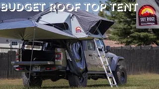 I BOUGHT THE CHEAPEST ROOF TOP TENT ON AMAZON! BODYARMOR4x4 JEEP GLADIATOR OVERLAND