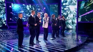 The Finalists & Rod Stewart sing Merry Xmas Baby - Live Week 9 - The X Factor UK 2012