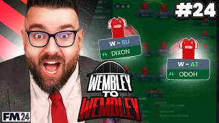 I INVENTED WINGERS | Part 24 | Wembley FC A FM24 | Football Manager 2024