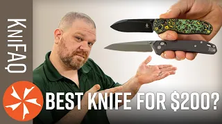 KnifeCenter FAQ #155: Best $200 "One and Done" Knives?