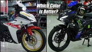 2022 Yamaha SNIPER / EXCITER 155 Monster Energy & 60TH Anniversary Edition Colorways Comparison