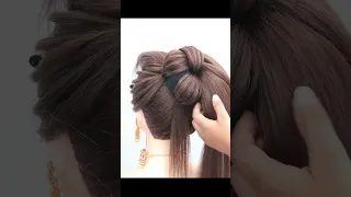 advance bun hairstyle for wedding #hairstyle