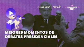 Recuerda los mejores momentos de debates presidenciales de contiendas electorales anteriores