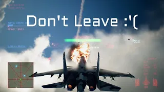 Making the entire enemy team leave the match | Ace Combat 7 Multiplayer ft. Su-30SM w/ 6AAM