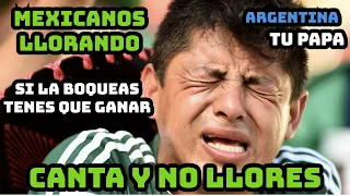 MEXICANOS SOBERBIOS boquean ANTES DE TIEMPO Y TERMINAN LLORANDO 😭 ARGENTINA vs MEXICO ⚽️ #QATAR