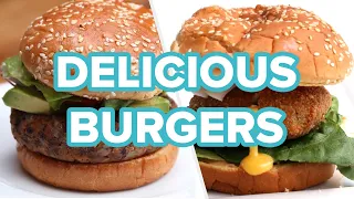 6 Delicious Burger Recipes You Need To Try Today • Tasty