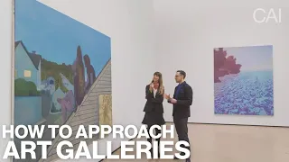 How To Approach Art Galleries — Career Advice for Artists: 8 Common Mistakes & How To Fix Them (7/8)