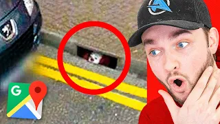 CREEPY things *CAUGHT* on Google Maps! (REAL)