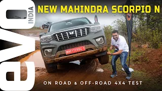 2022 Mahindra Scorpio N Review | On Road and 4x4 Off Road Test | evo India