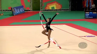 BAUTISTA Alba (ESP) - 2022 Rhythmic Worlds, Sofia (BUL) - Qualifications Ribbon