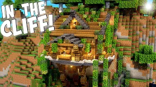 Ultimate Cliffside Minecraft Base Tutorial with World Download BEDROCK and JAVA
