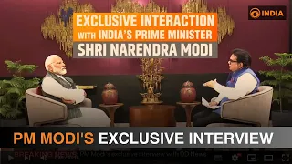 PM Narendra Modi's exclusive Interview with DD