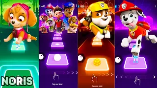 Tiles Hop Paw patrol! - skye vs puppy team vs chase vs marshall