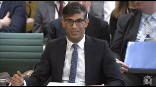 Philip Dunne MP questions Rishi Sunak MP at the House of Commons Liaison Committee, 26 March 2024