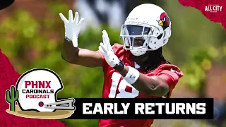 Early Returns Say Marvin Harrison Jr Living Up Hype For Arizona Cardinals As OTAs Practices Continue