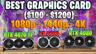 Best Graphics Cards to Buy in 2023 🚀 | 1080p 1440p 4K | Best Value GPUs in 2023