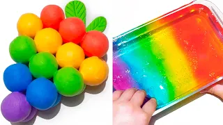 3 Hour Cute and Colorful Slime Videos | Satisfying Slime Videos