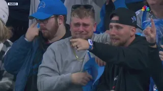 Crying Lions Fan gifted Bucs-Lions playoff tickets