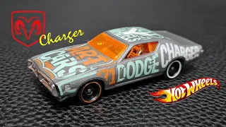 Hotwheels ´71 Dodge Charger HW Art Cars (New Casting 2022! - E-Case) Review