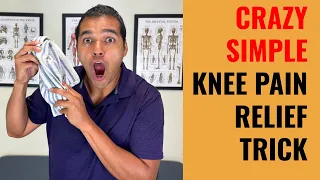 Relieve Knee Pain In 1 Minute Using A Kitchen Rag